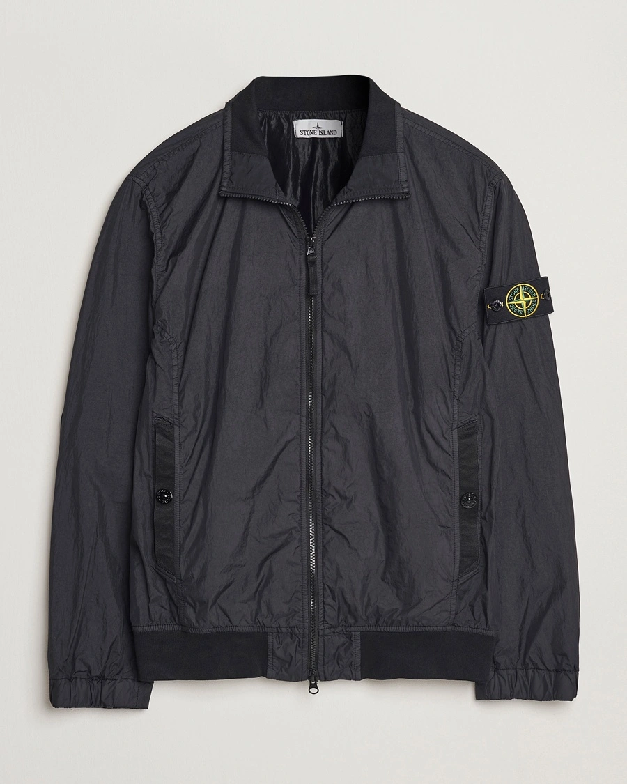 Herre | | Stone Island | Crinkle Reps Short Jacket Black