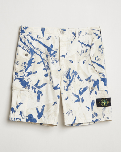 Herre | Cargoshorts | Stone Island | Stretch Ripstop Camo Shorts Desert