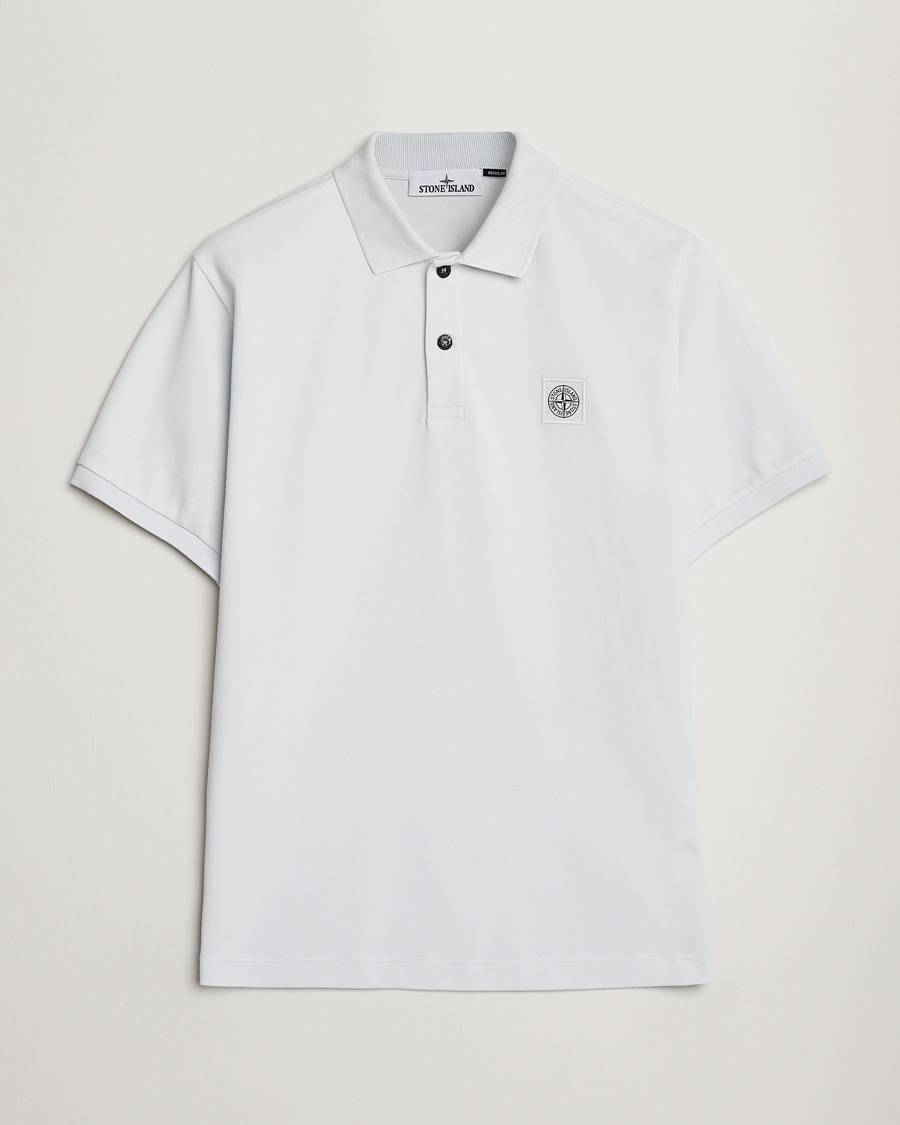 Herre | Pikéer | Stone Island | Organic Cotton Pique Polo Sky Blue