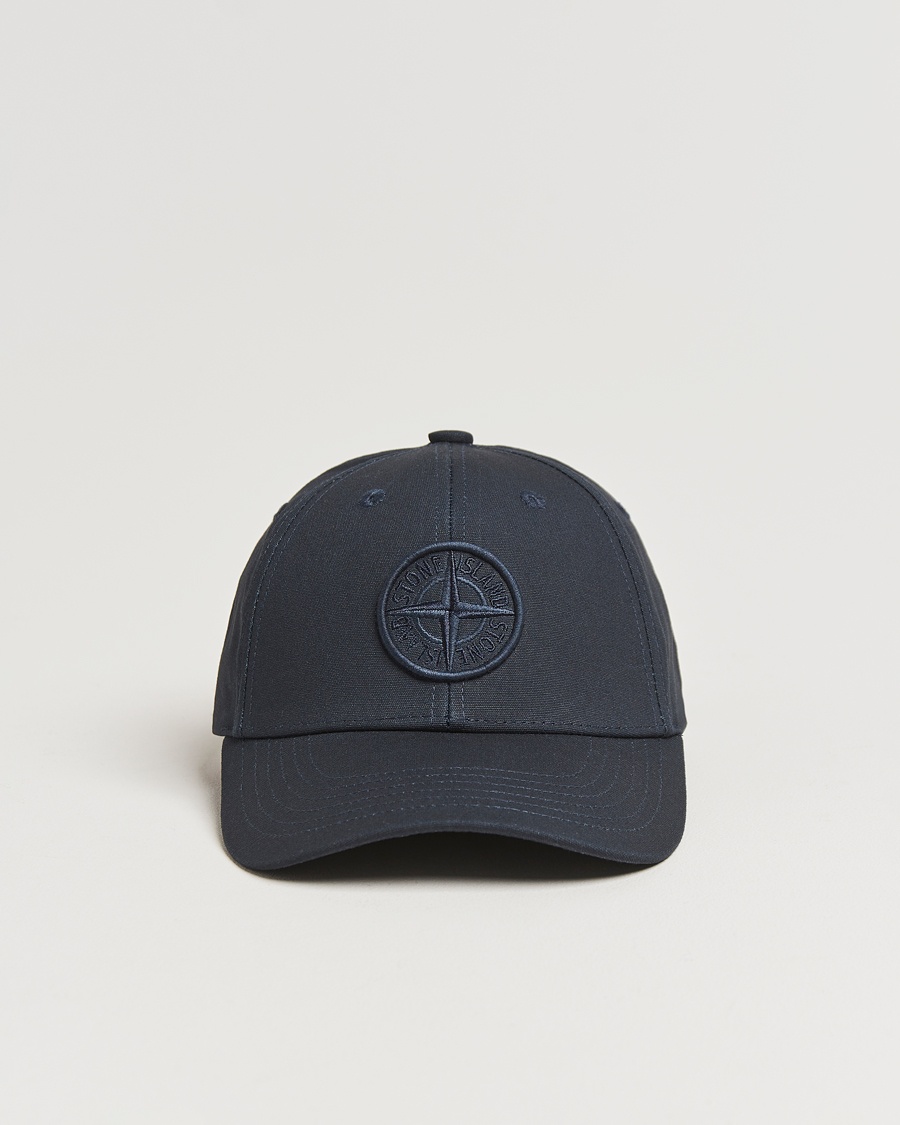 Herre | | Stone Island | Classic Cotton Cap Navy Blue