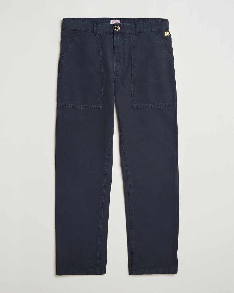Armor-lux Workwear Trousers Rich Navy – Blå