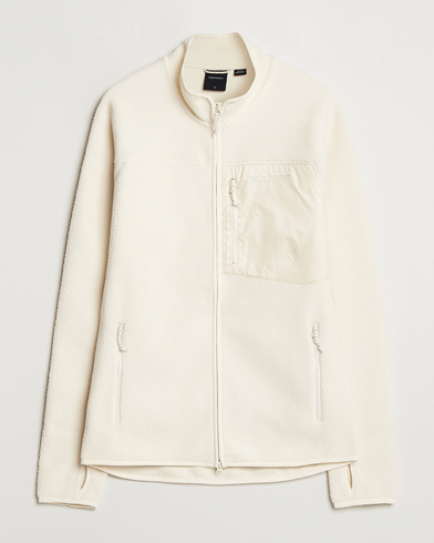 Herre | Fleecegensere | Peak Performance | Pile Full Zip Vintage White