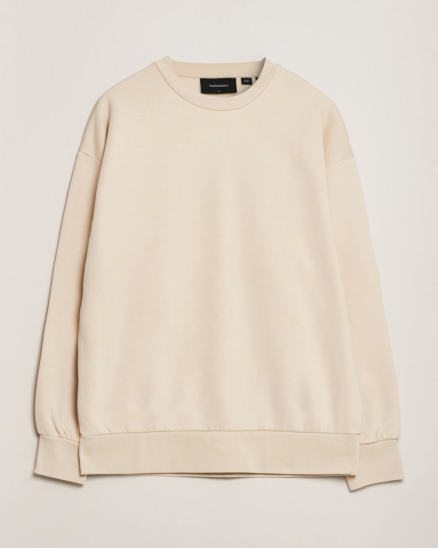 Herre | Peak Performance | Peak Performance | Original Stomp Crew Neck Sweatshirt Sand Fog