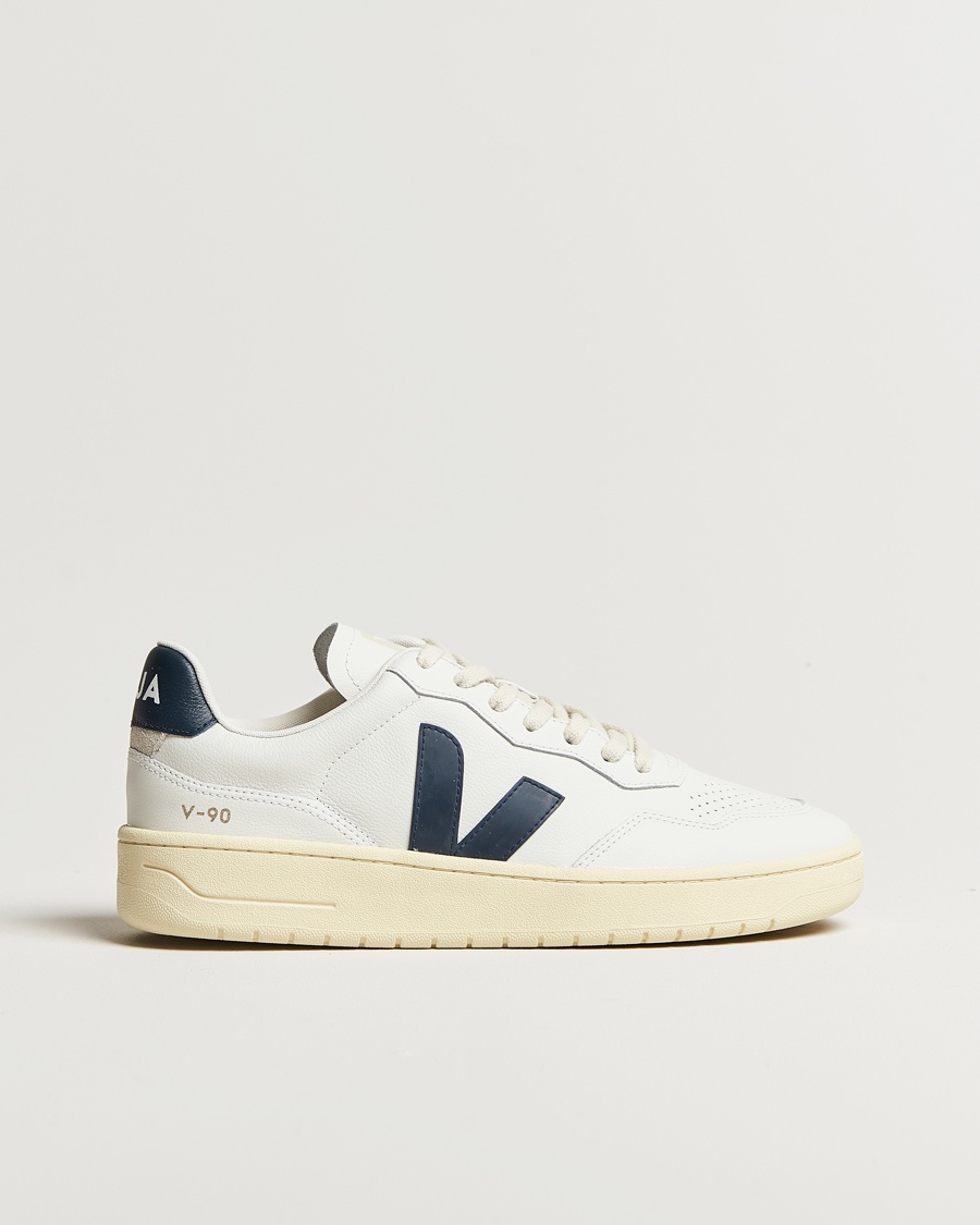 Veja V-90 Sneaker Extra White/Nautico – Hvit