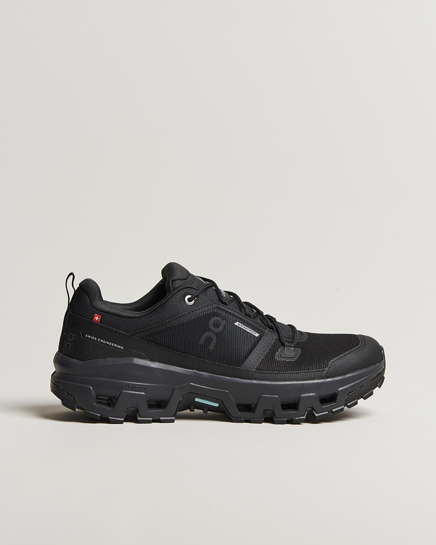 Herre | Turstøvler | On | Cloudrock Low Black/Black