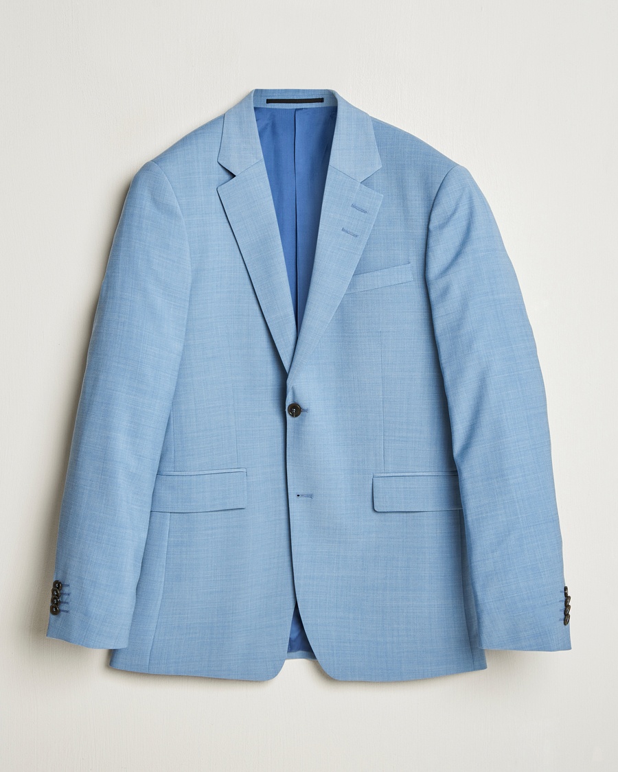 Herre | | Tiger of Sweden | Justin Wool Blazer Rustic Blue