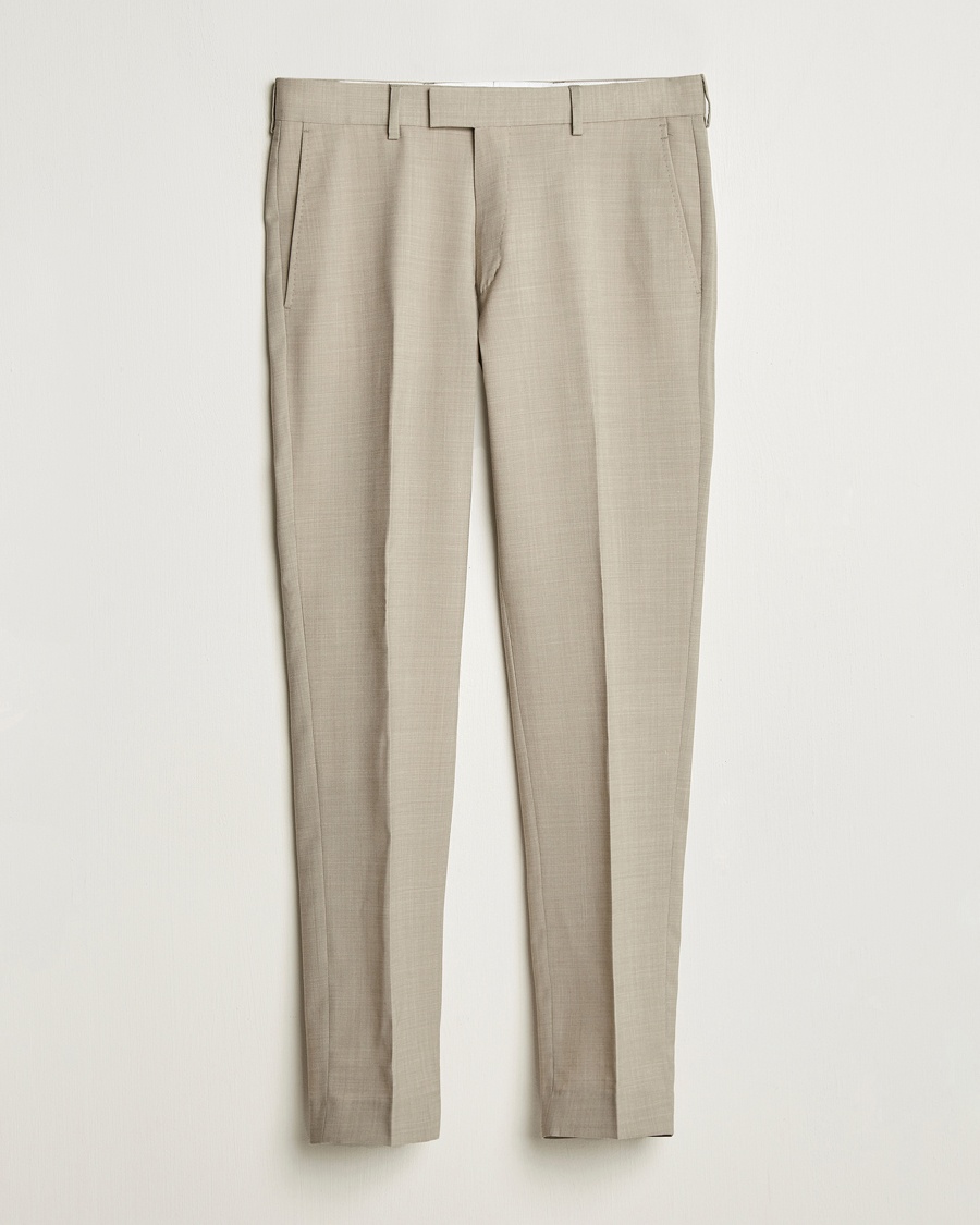 Herre | Dressbukser | Tiger of Sweden | Tenuta Wool Trousers Sand