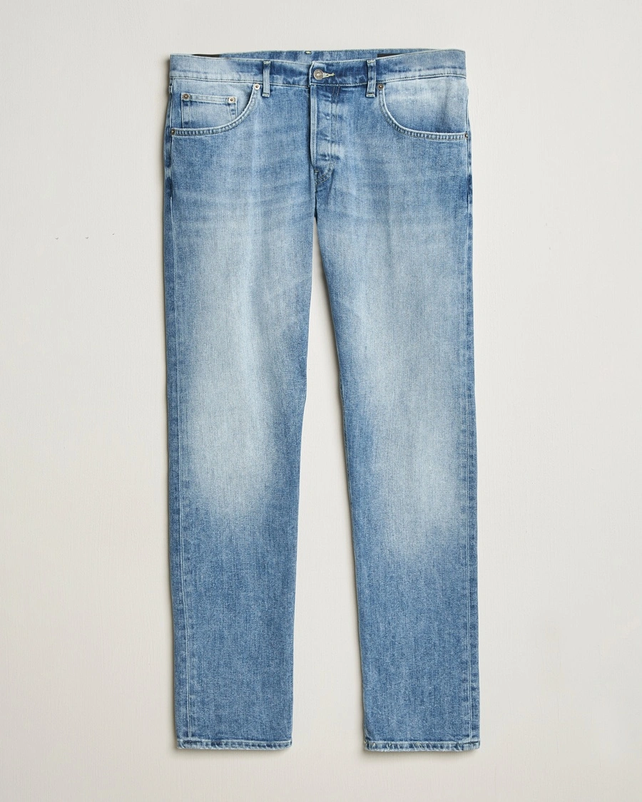 Herre | | Dondup | Icon Regular Fit Jeans Light Blue