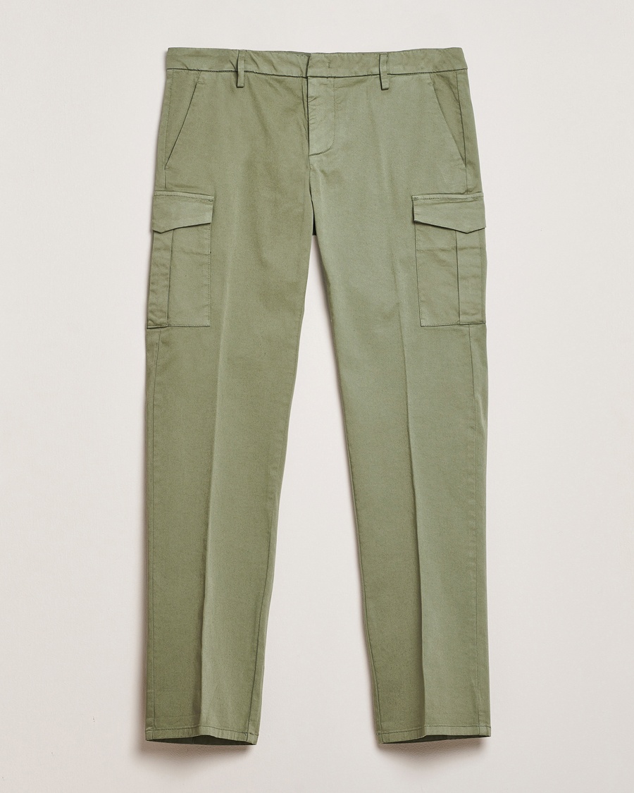 Herre | Bukser | Dondup | Eddie Cargo Pants Green