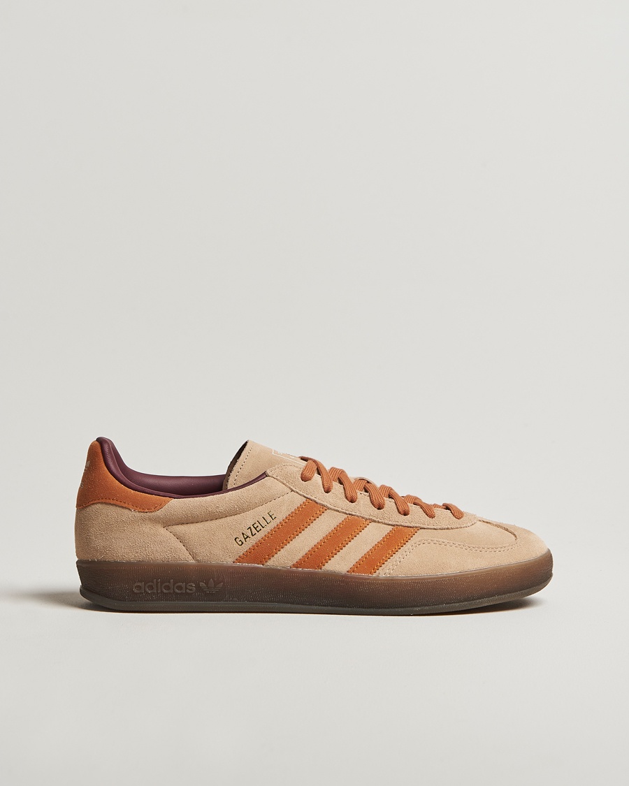 Herre | Tidsbegrenset sesongtilbud | adidas Originals | Gazelle Indoor Sneaker Beige/Orange