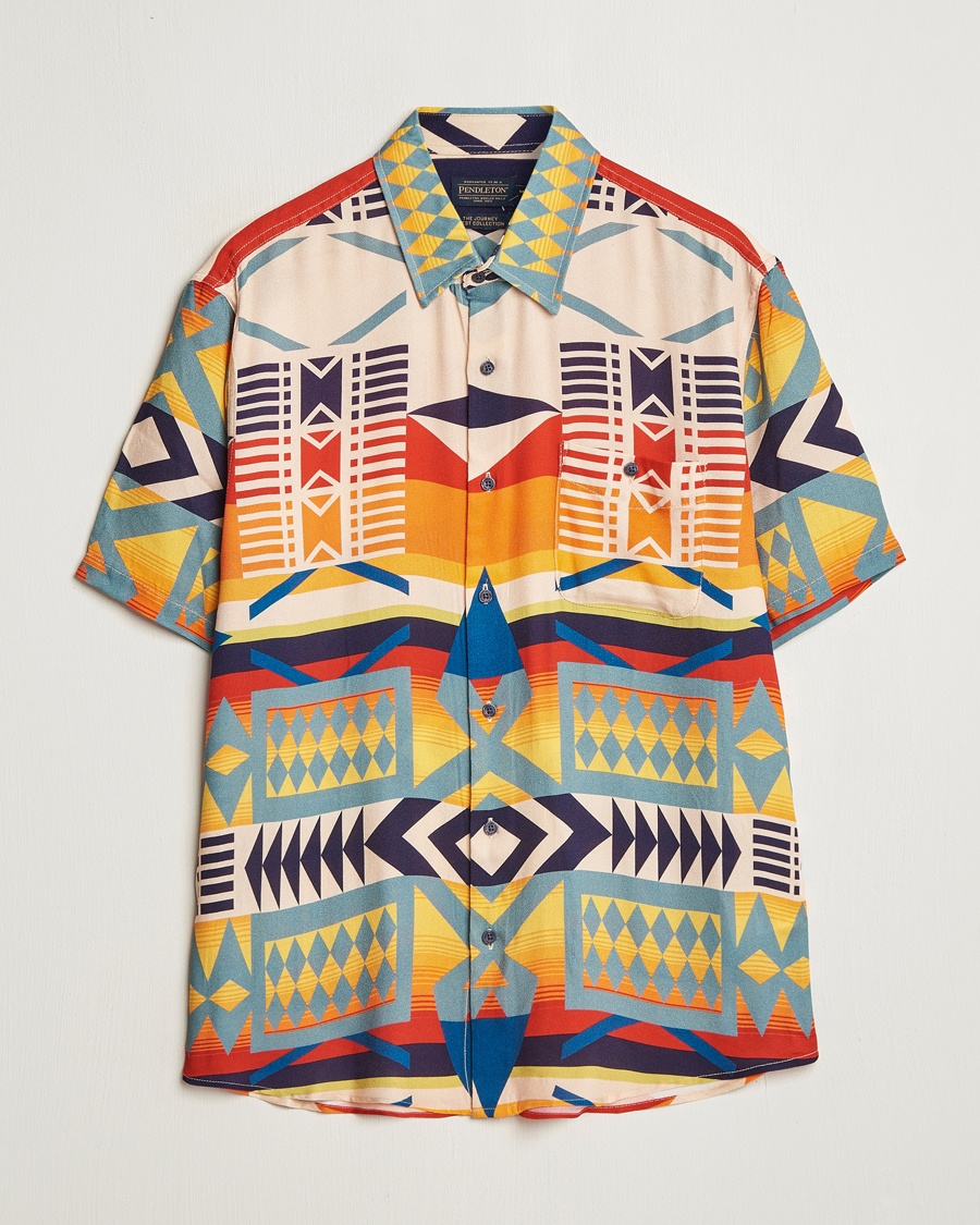 Herre | Kortermede skjorter | Pendleton | Vacation Shirt Fire Legend