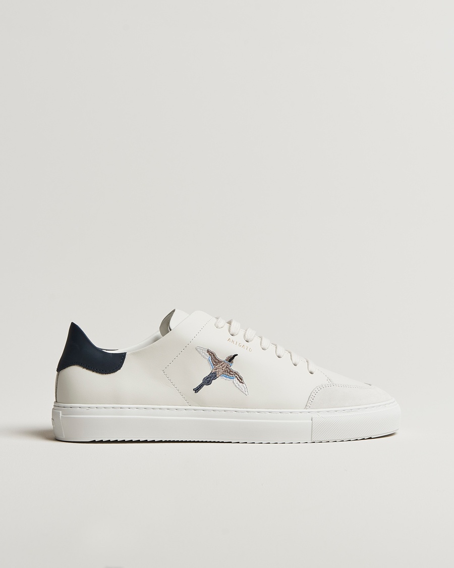 Axel Arigato Clean 90 Bee Bird Sneaker White/Dark Blue – Hvit