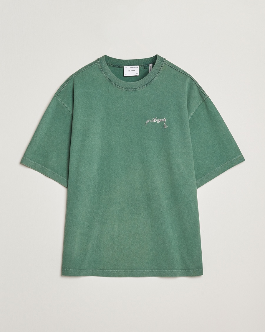 Herre | Kortermede t-shirts | Axel Arigato | Honor Washed T-Shirt Green