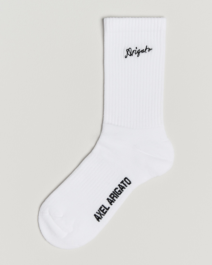 Herre | Undertøy | Axel Arigato | Sribble Logo Socks White