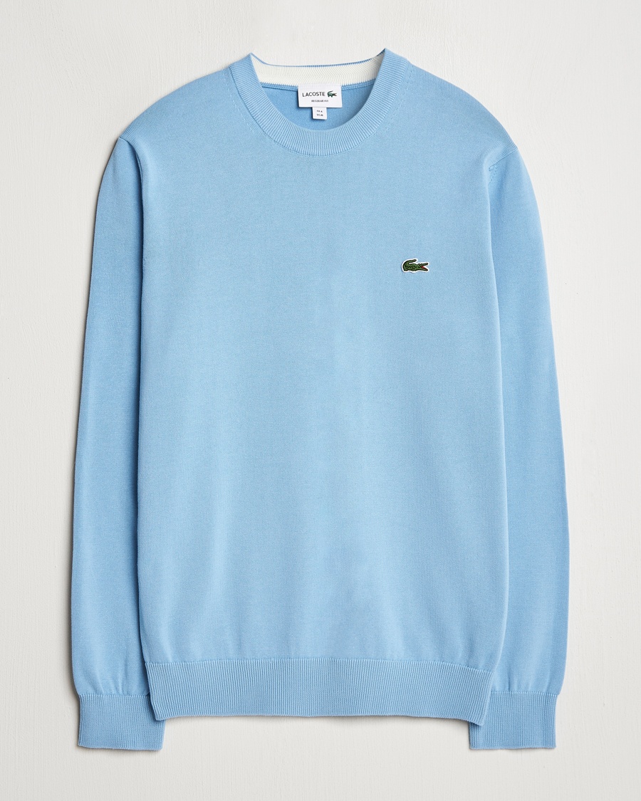 Herre | Strikkede gensere | Lacoste | Cotton Knitted Sweater Overview