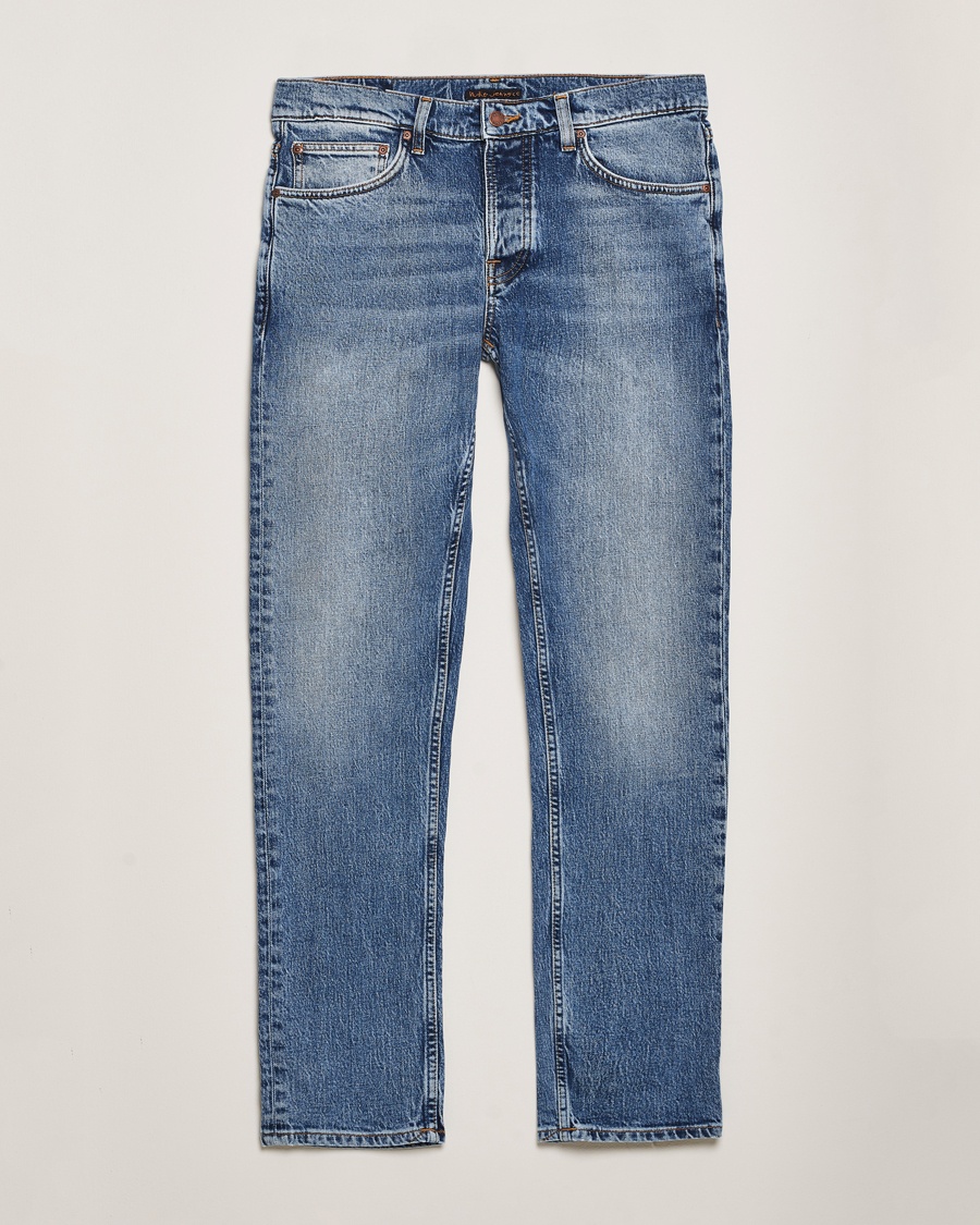 Herre | Tapered fit | Nudie Jeans | Solid Ollie Jeans Worn Vintage