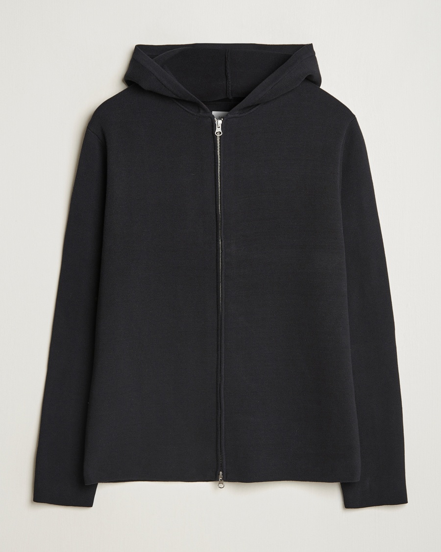 Herre | Business & Beyond - Casual | Samsøe Samsøe | Niklas Full Zip Hoodie Black