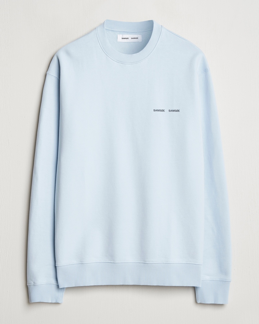 Herre | Sweatshirts | Samsøe Samsøe | Norsbro Crew Neck Sweatshirt Skyway