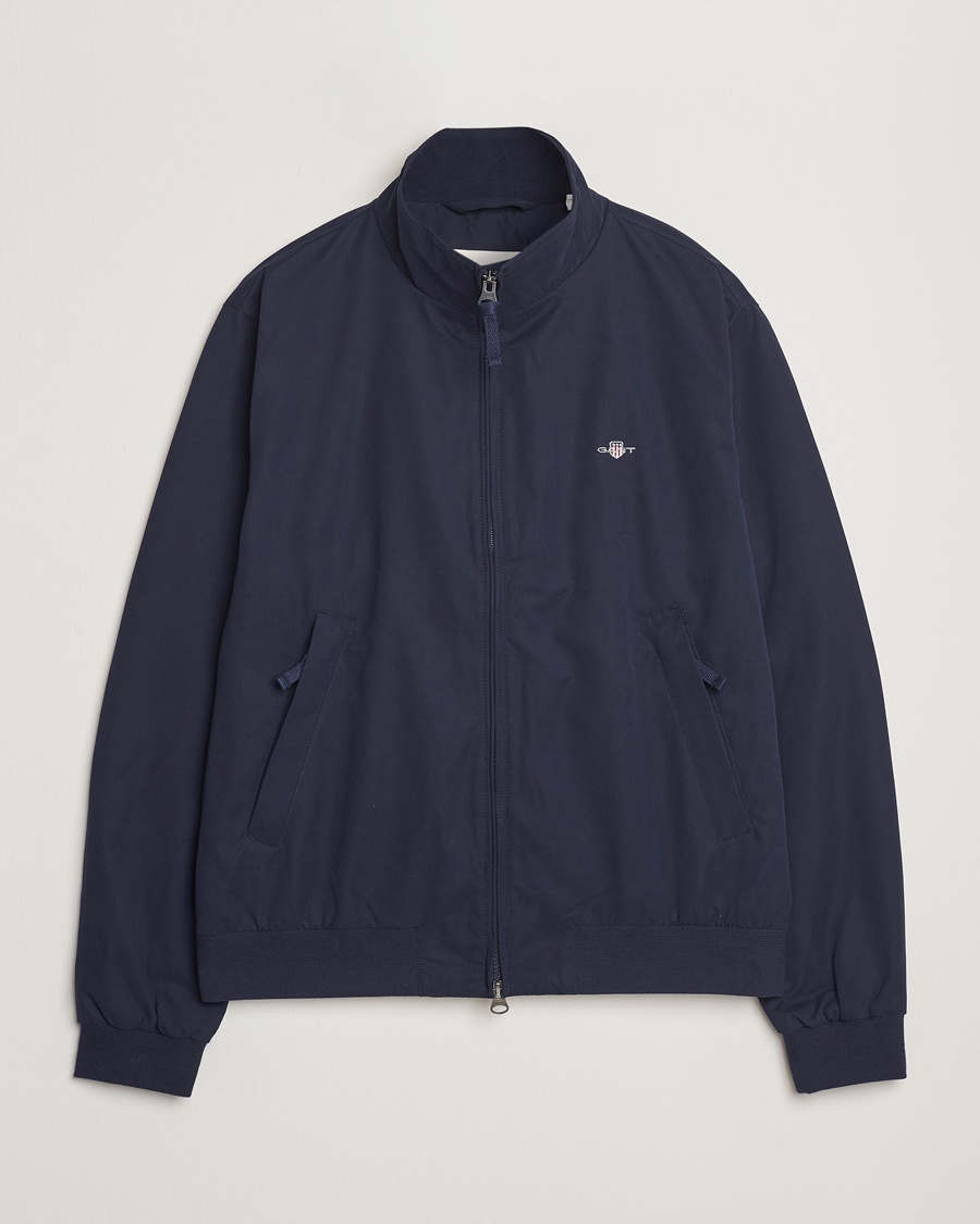 Herre | Jakker | GANT | The Hampshire Jacket Evening Blue