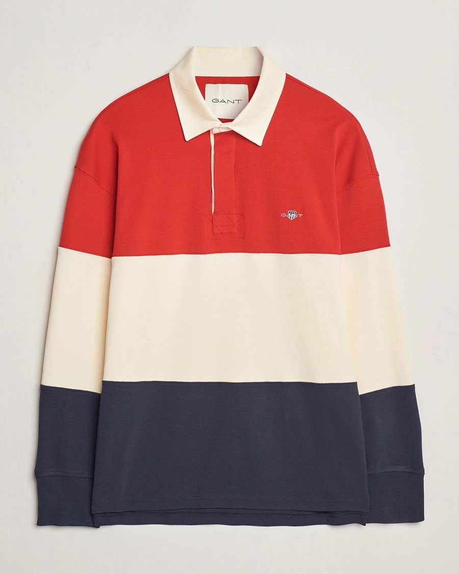 Herre | Business & Beyond - Casual | GANT | Blocked Heavy Rugger Multi