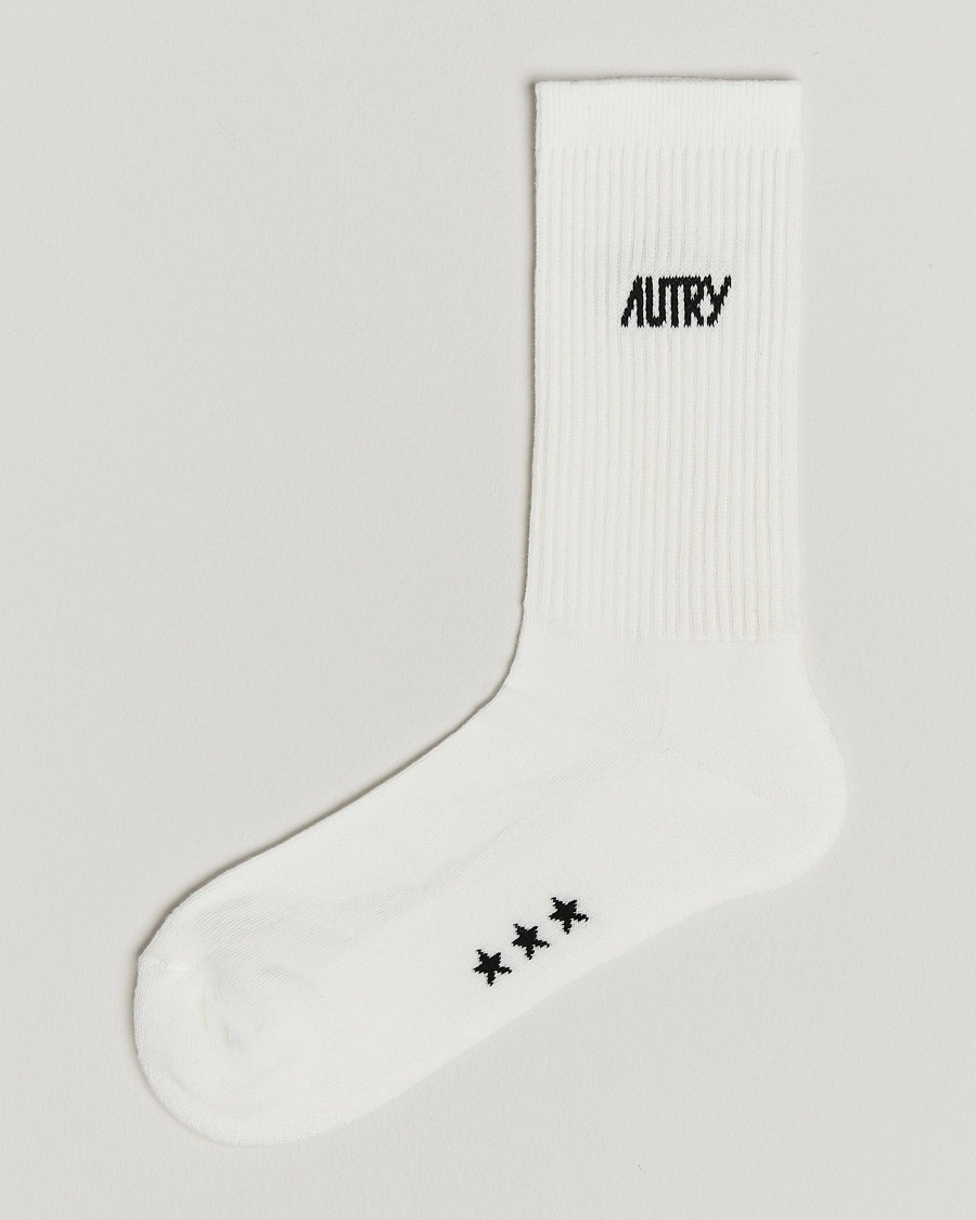 Herre | Sokker | Autry | Logo Socks Cream/Black