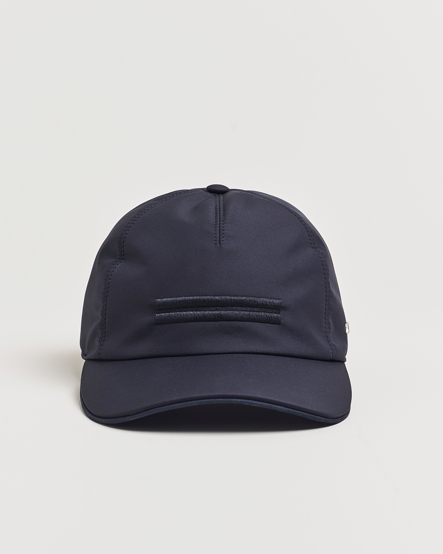 Zegna Padded Baseball Cap Navy – Blå