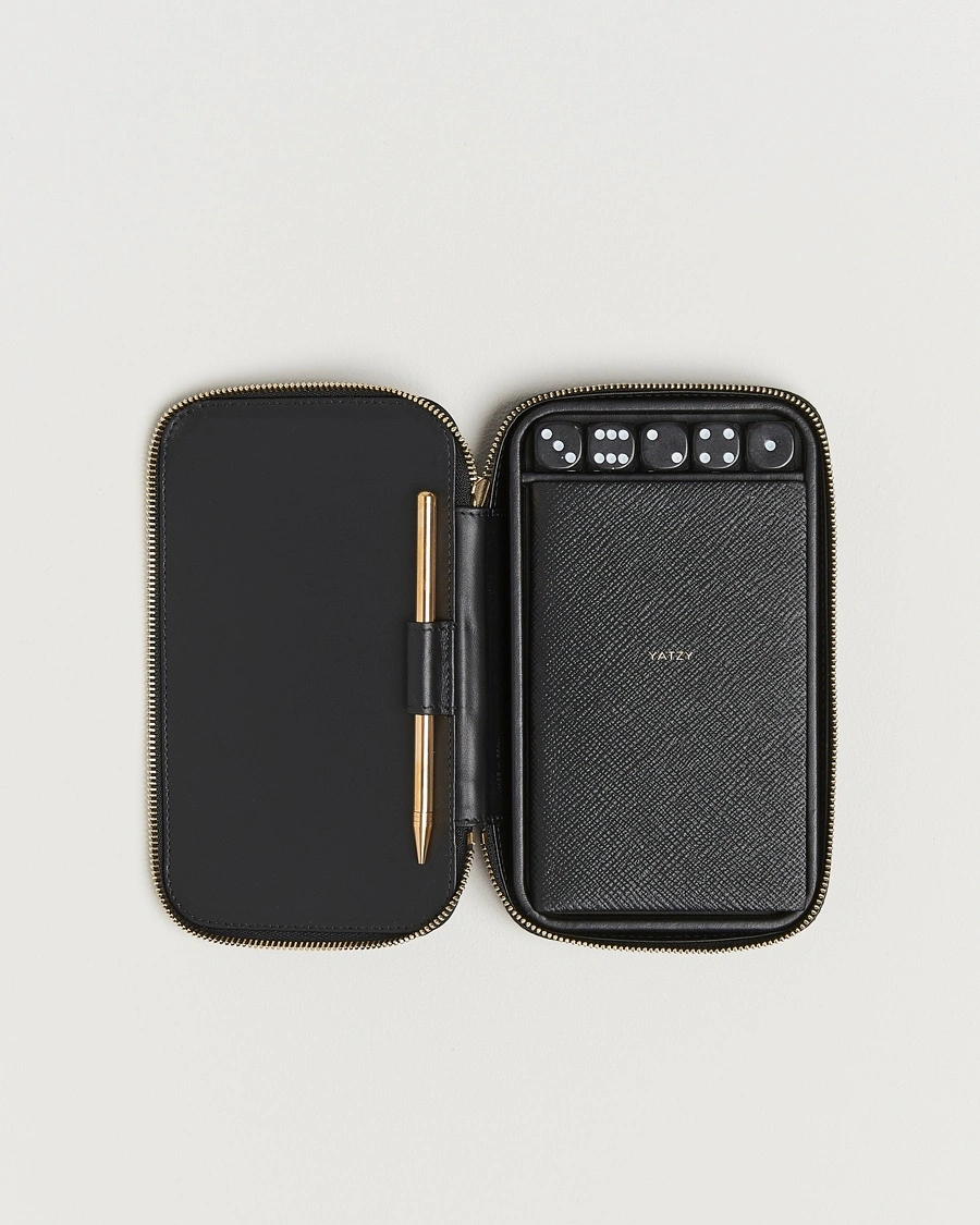 Herre | Spill og fritid | Smythson | Panama Yatzy Set Black