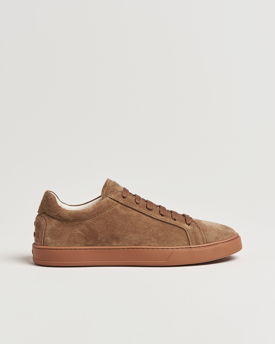Herre | Sneakers | Tod's | Cassetta Lacciata Sneaker Brown Suede
