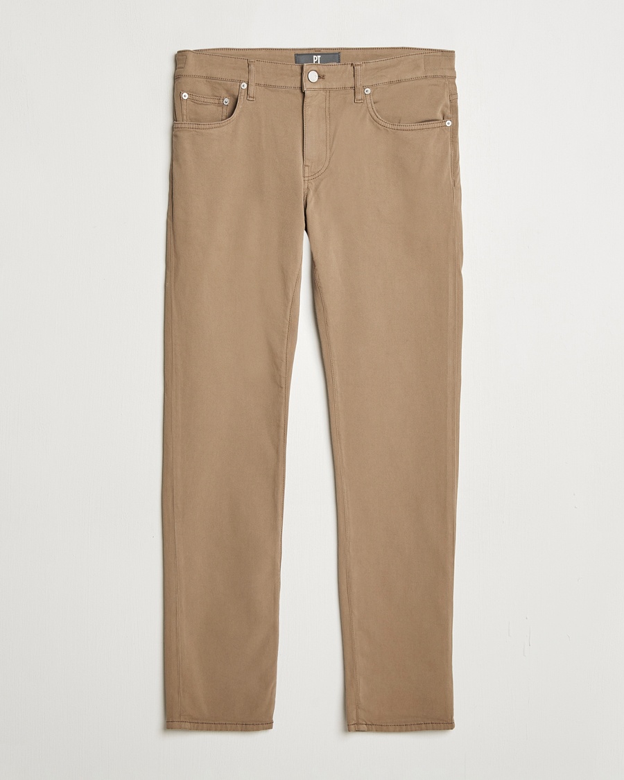 Herre | 5-lommersbukser | PT01 | Slim Fit 5-Pocket Pants Brown