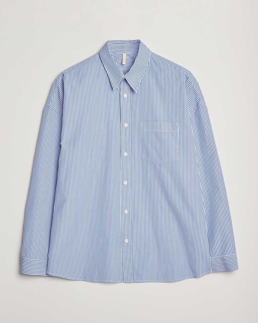 Herre | Casualskjorter | Sunflower | Stable Shirt Blue Stripe