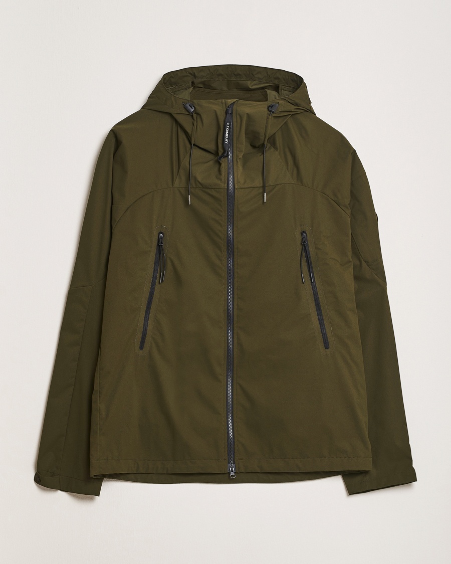Herre | Funksjonsjakker | C.P. Company | Pro-Tek Lens Hooded Jacket Olive