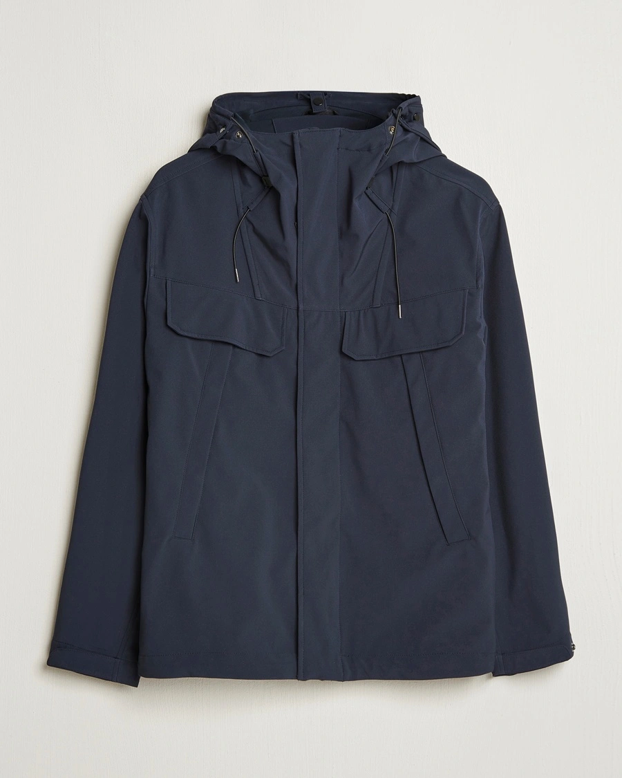 Herre | Moderne jakker | C.P. Company | Shell-R Goggle Hood Jacket Navy