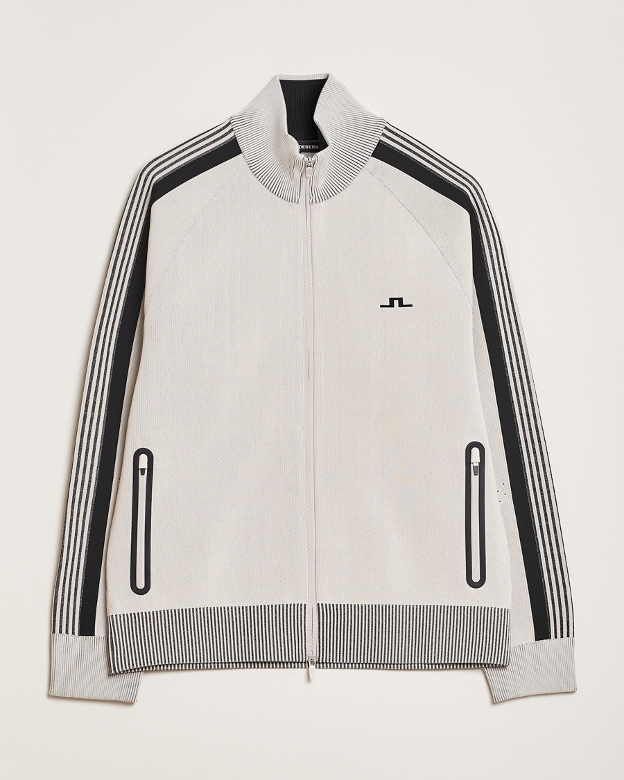 Herre | J.Lindeberg | J.Lindeberg | Max Tech Knit Track Jacket Moonbeam
