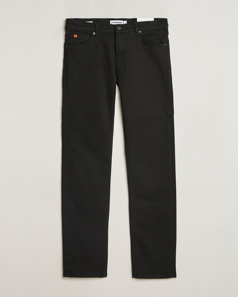 J.Lindeberg Jax Washed Slim Jeans Black – Svart