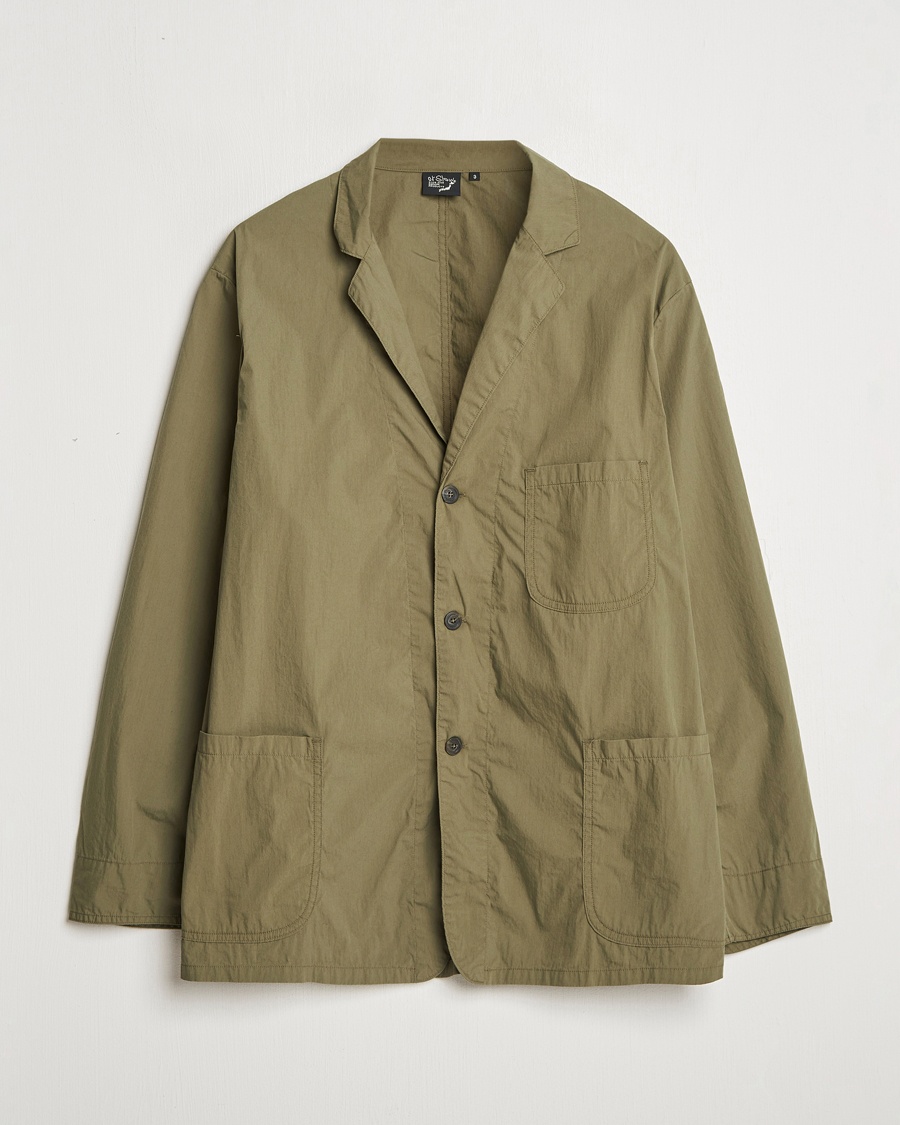 Herre | Dressjakker | orSlow | Light Cotton Blazer Army Green