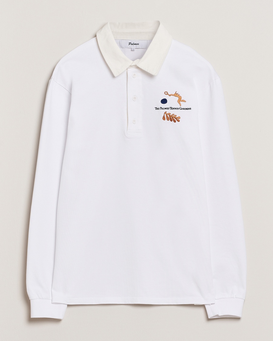 Herre | Rugbygensere | Palmes | Garden Rugby Shirt White