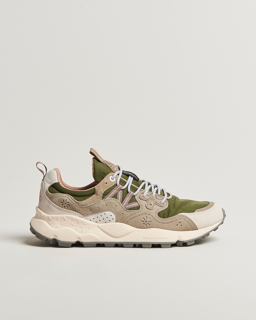 Flower Mountain Yamano 3 Suede/Nylon Sneaker Grey – Grå