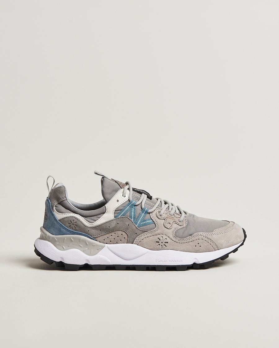 Herre | Nye varemerker | Flower Mountain | Yamano 3 Suede/Nylon Sneaker Multi Grey