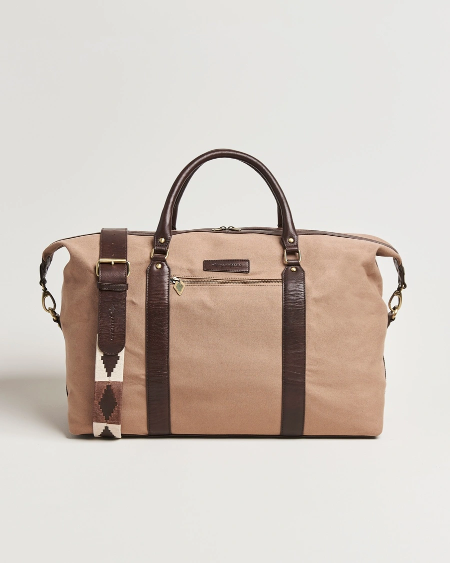 Herre | Weekendbager | Pampeano | Cabballero Large Canvas Weekend Bag Khaki
