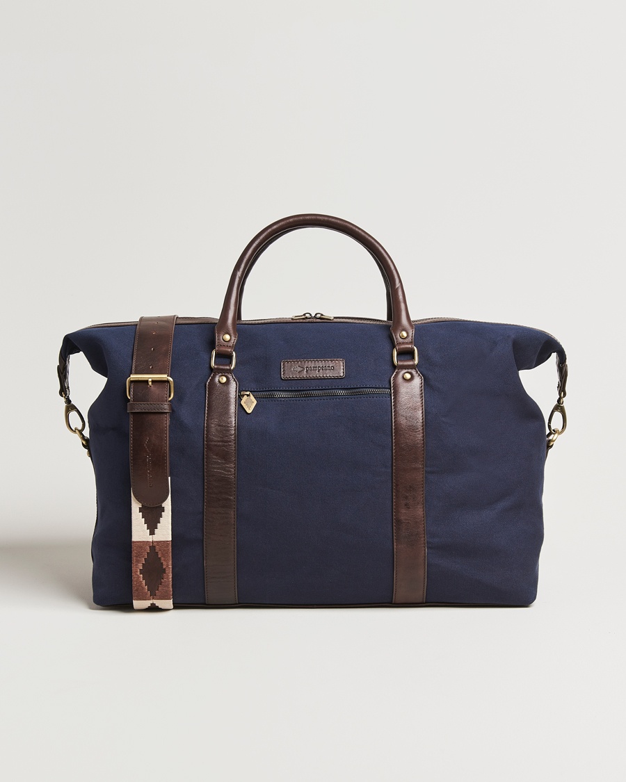 Pampeano Cabballero Large Canvas Weekend Bag Navy – Blå