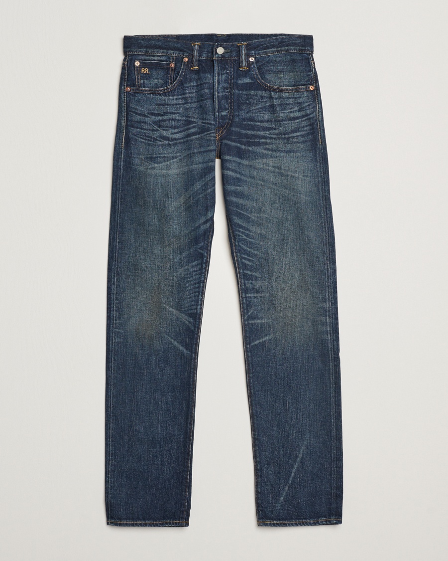 Herre | | RRL | Slim Fit 5-Pocket Denim Ridgecrest Wash