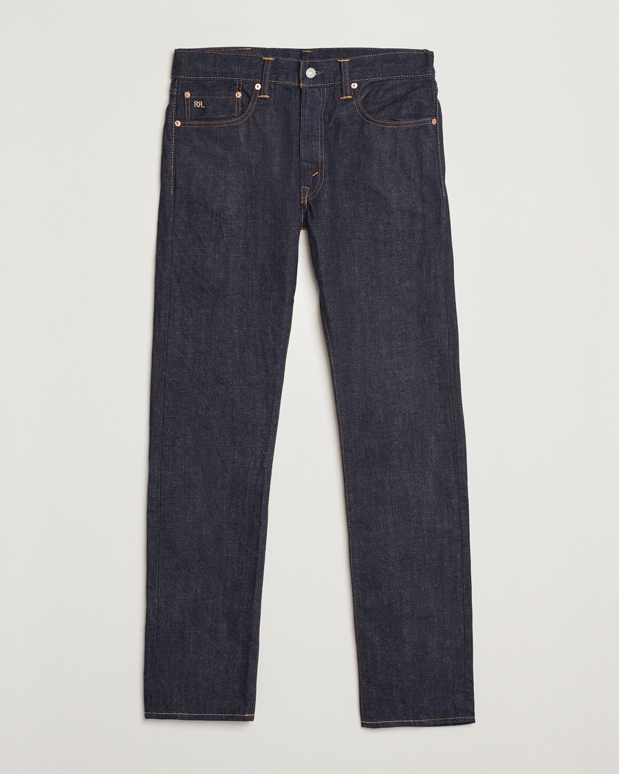 Herre | Jeans | RRL | Slim Fit 5-Pocket Denim East/West Rinse