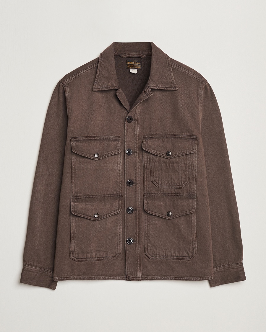 Herre | | RRL | Elmore Shirt Jacket Dark Brown