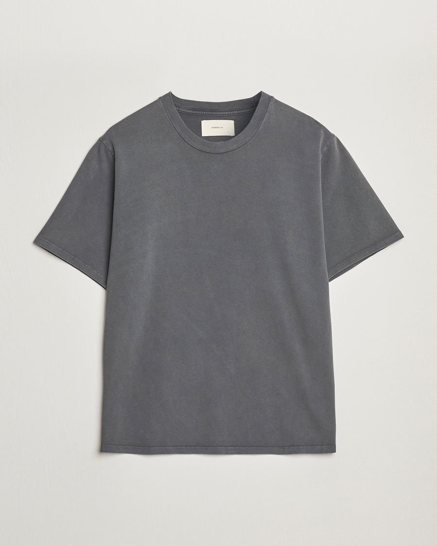 Herre | T-Shirts | Jeanerica | Delon Crew Neck T-Shirt Washed Black