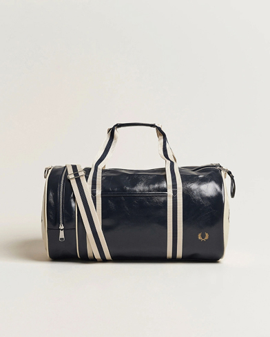 Fred Perry Classic Barrel Bag Navy/Ecru – Blå