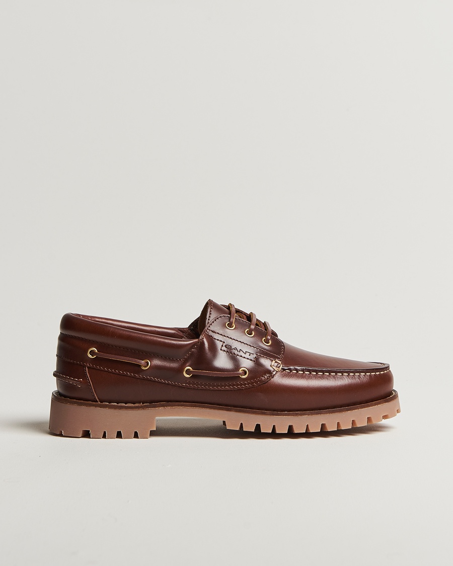 Herre | Seilersko | GANT | Tratton Boat Shoe Cognac