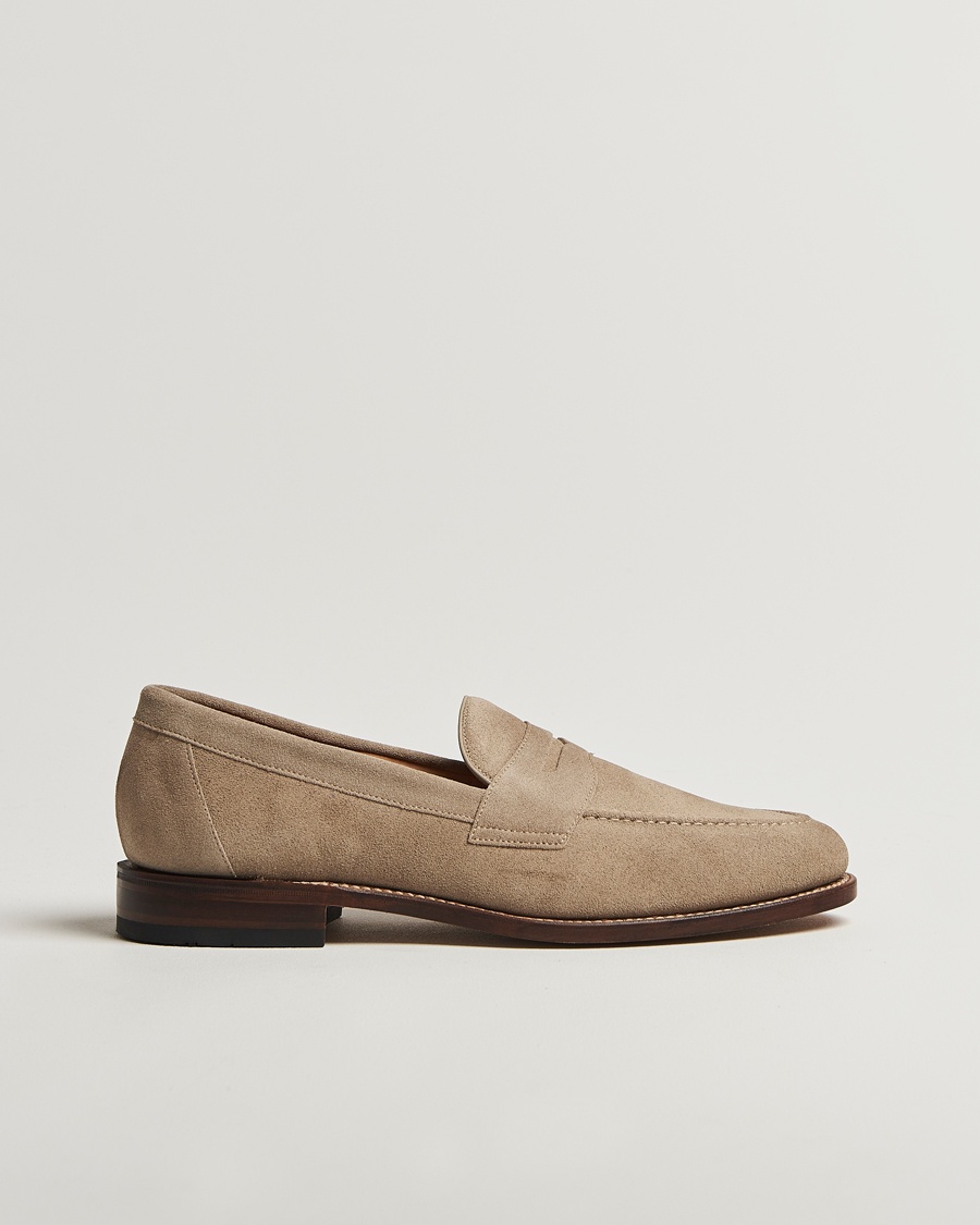 Herre | Sko | Loake 1880 | Imperial Suede Loafers Sand