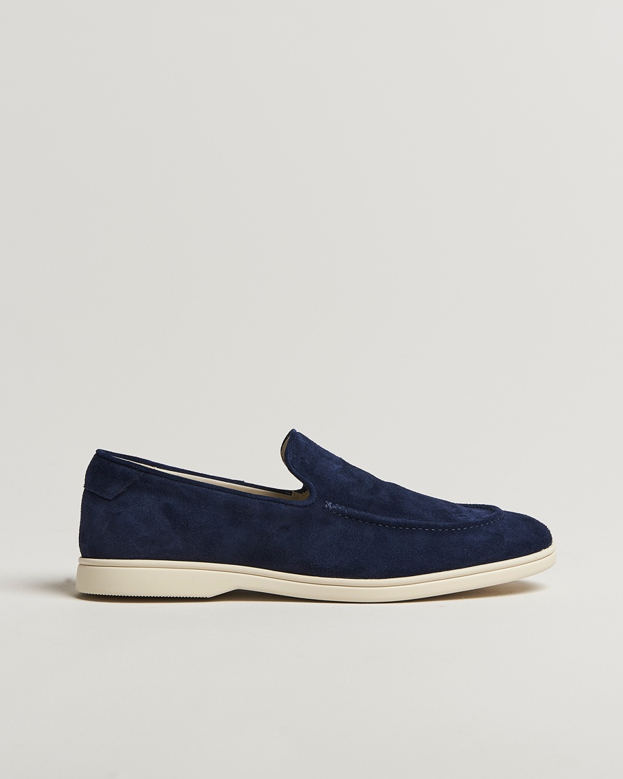 Herre | Loafers | CQP | Debonair Suede Loafers Navy