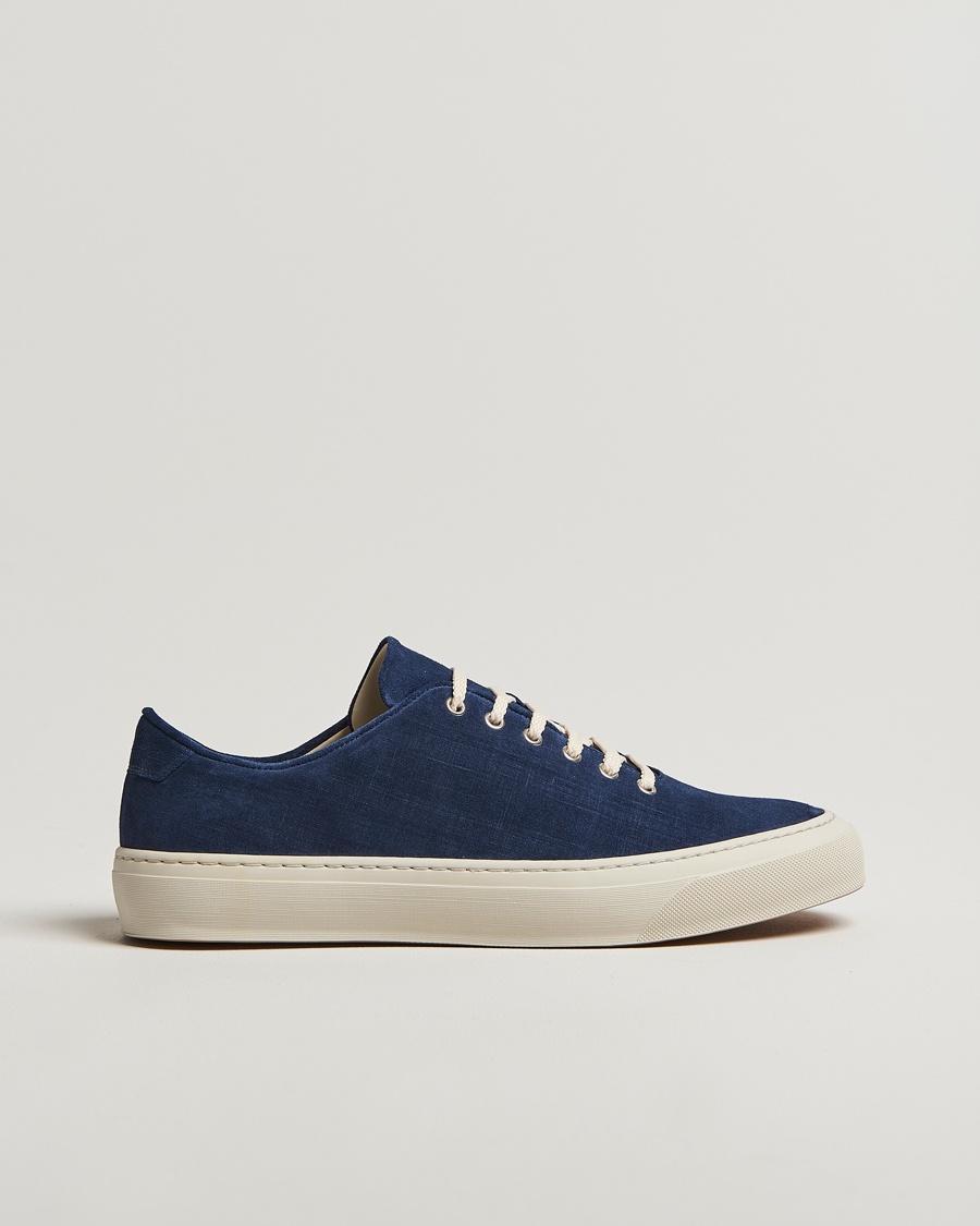 Herre | Sko i mokka | CQP | Genoa Suede Deck Shoe Indigo