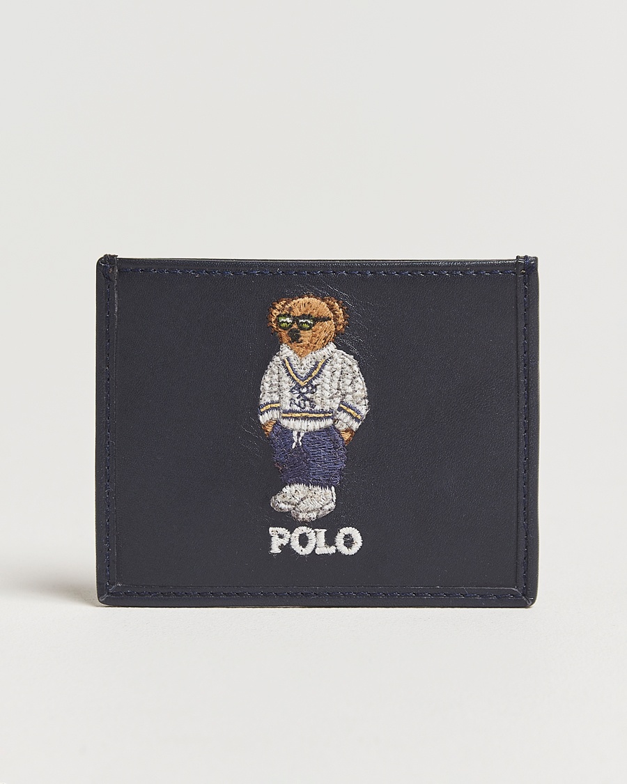 Herre | Tidsbegrenset sesongtilbud | Polo Ralph Lauren | Bear Card Holder Newport Navy